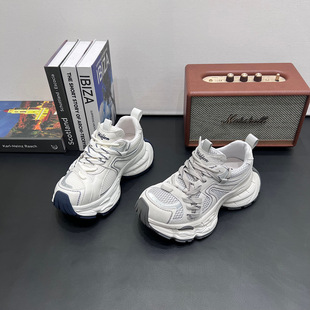 时尚 百搭女鞋 超火老爹鞋 小个子厚底增高休闲鞋 潮 女2026春新款 韩版