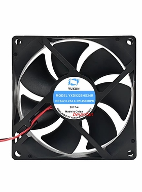XY9225S全新9cm92*92*25mmDC24V伏0.25/0.30/0.32A电焊机散热风扇