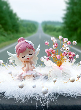 网红汽车内饰用品创意车载车上高档女生女神装饰品小摆件2021新款