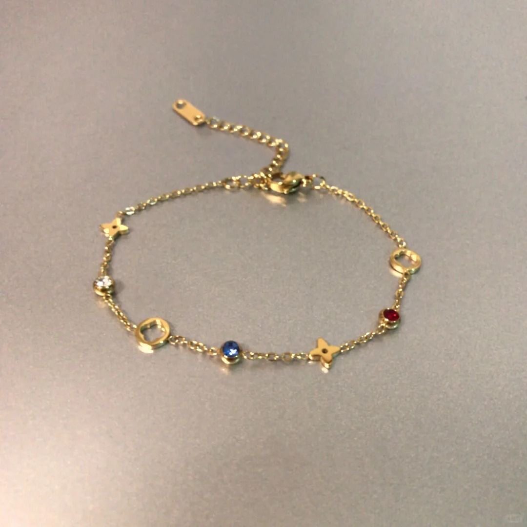 新Vintage 古着 | Clover Chroma 四叶草绮彩星星小众不掉色手链