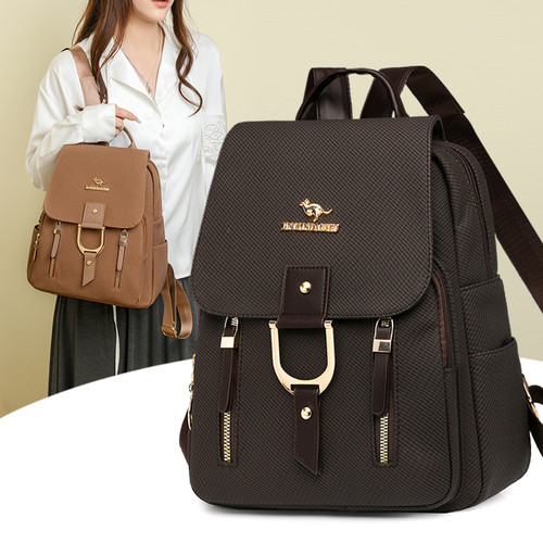 韩版时尚pu软皮双肩包