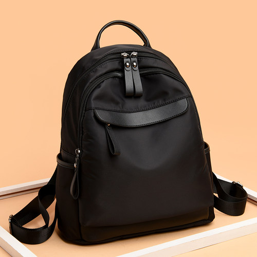 牛津布双肩包新款百搭