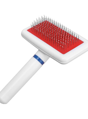 加厚针梳宠物除毛刷小巧轻便排梳钢梳狗狗梳子猫咪美容单排梳通用