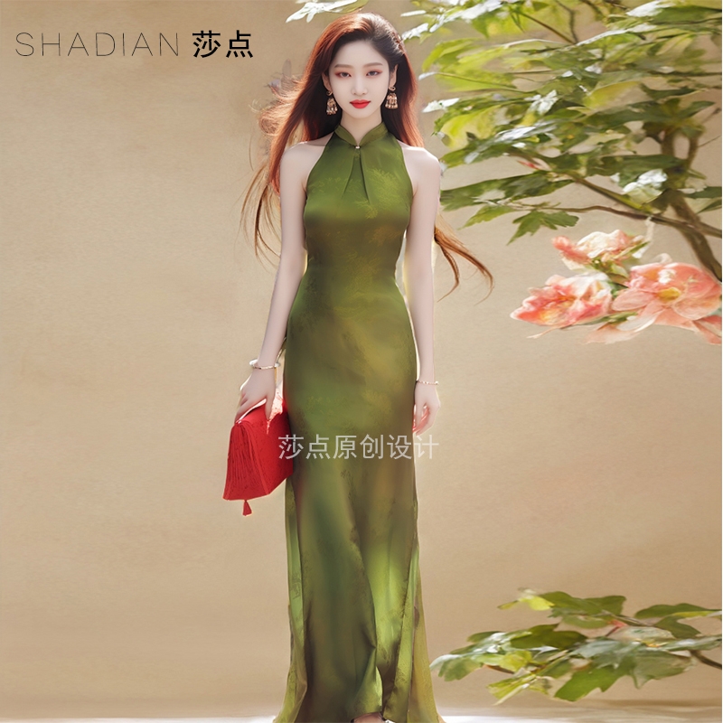 莎点优雅气质高级感裙子