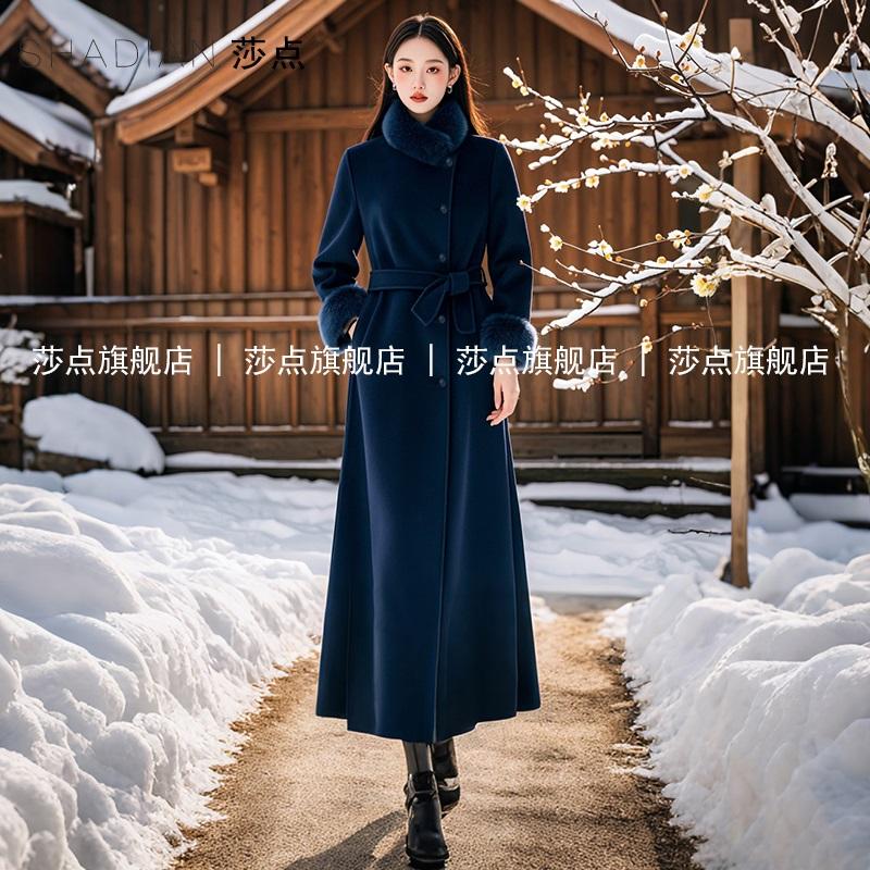 职业毛呢大衣女呢子外套工装莎点
