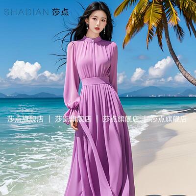 今年流行漂亮连衣裙超仙飘逸莎点