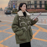新款羊羔毛内胆派克服273337P195控价288，女装棉衣/棉服，浙宝273