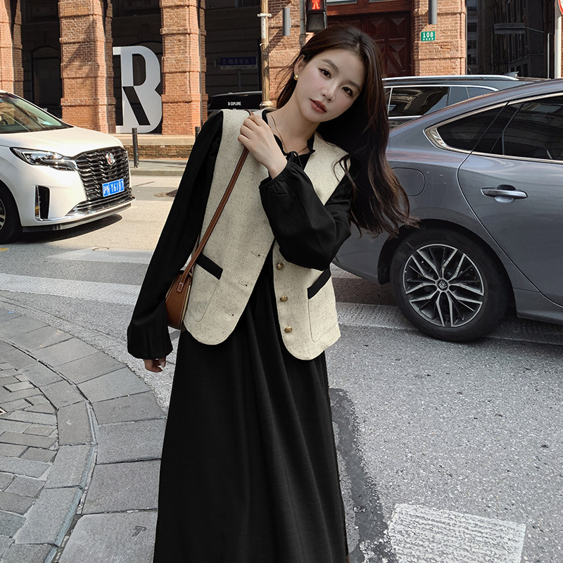 主推秋装两件套连衣裙2732371P145控198,女装套装/套裙,浙宝273
