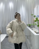 新款现货高品质达标90绒标加厚羽绒服273339P305控价438，女装羽绒服，浙宝273