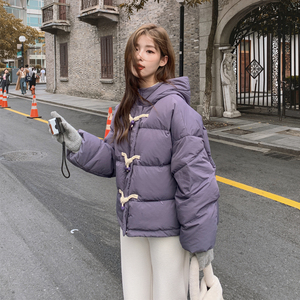 90达标羽绒服牛角扣小短款273 353P260控价398图片