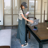 现货新款夏装薄款水洗牛仔吊带裙2732319P125控178，女装连衣裙，浙宝273
