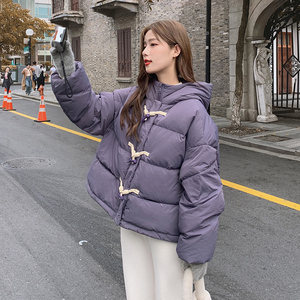 90达标羽绒服牛角扣小短款273 353P260控价398图片
