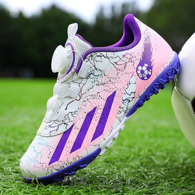 儿童足球鞋碎钉tf男童女童中小学生训练专用旋转纽扣女孩跑步球鞋,童鞋/婴儿鞋/亲子鞋,运动鞋,淘宝优惠券,粉丝福利购,淘宝优惠卷