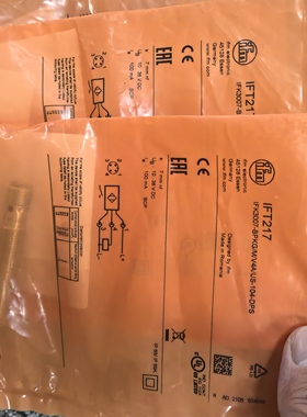 假一罚十 IFM IFT203 IFT205 IFT216 IFT217 IFT201传感器 实价