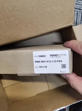 包邮NOVOtechnik NOVOtechink RSB-3601-612-112-FM4全新