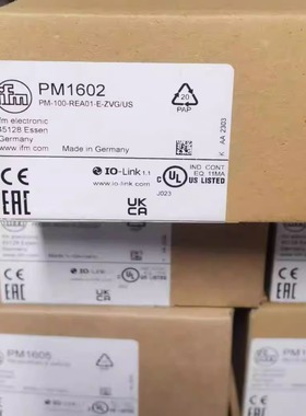 假一罚十 IFM PM1703 PM1706 PM1707 PM1709 压力传感器 现货