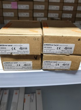 包邮 IFM PE3002 PE3003传感器PE3004压力力开关现货全新