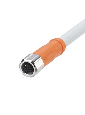 假一罚十 IFM EVCA15  2 m 带插座连接电缆