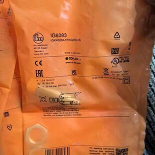 假一罚十 IFM  IG6083 IG6086 IG6023 电感式接近开关 现货
