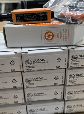 假一罚十 IFM O5C500 O5G500 O5K500传感器现货