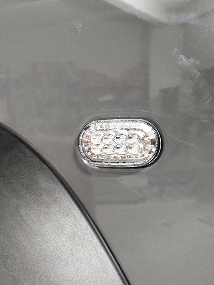 2019-2024 새로운 JIMNY JIMNY 수정 액세서리에 적합 펜더 엣지 라이트 LED 측면 회전 신호
