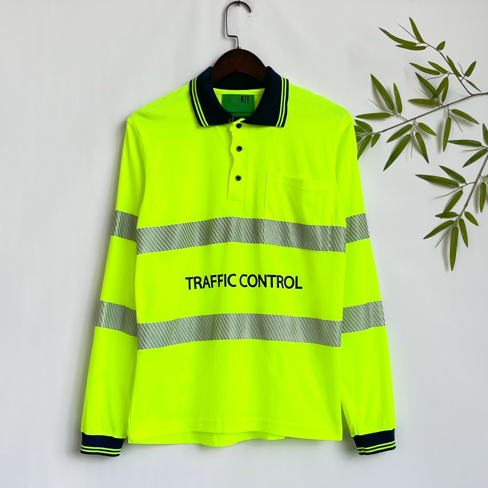 长袖POLO衫作业工作服交通