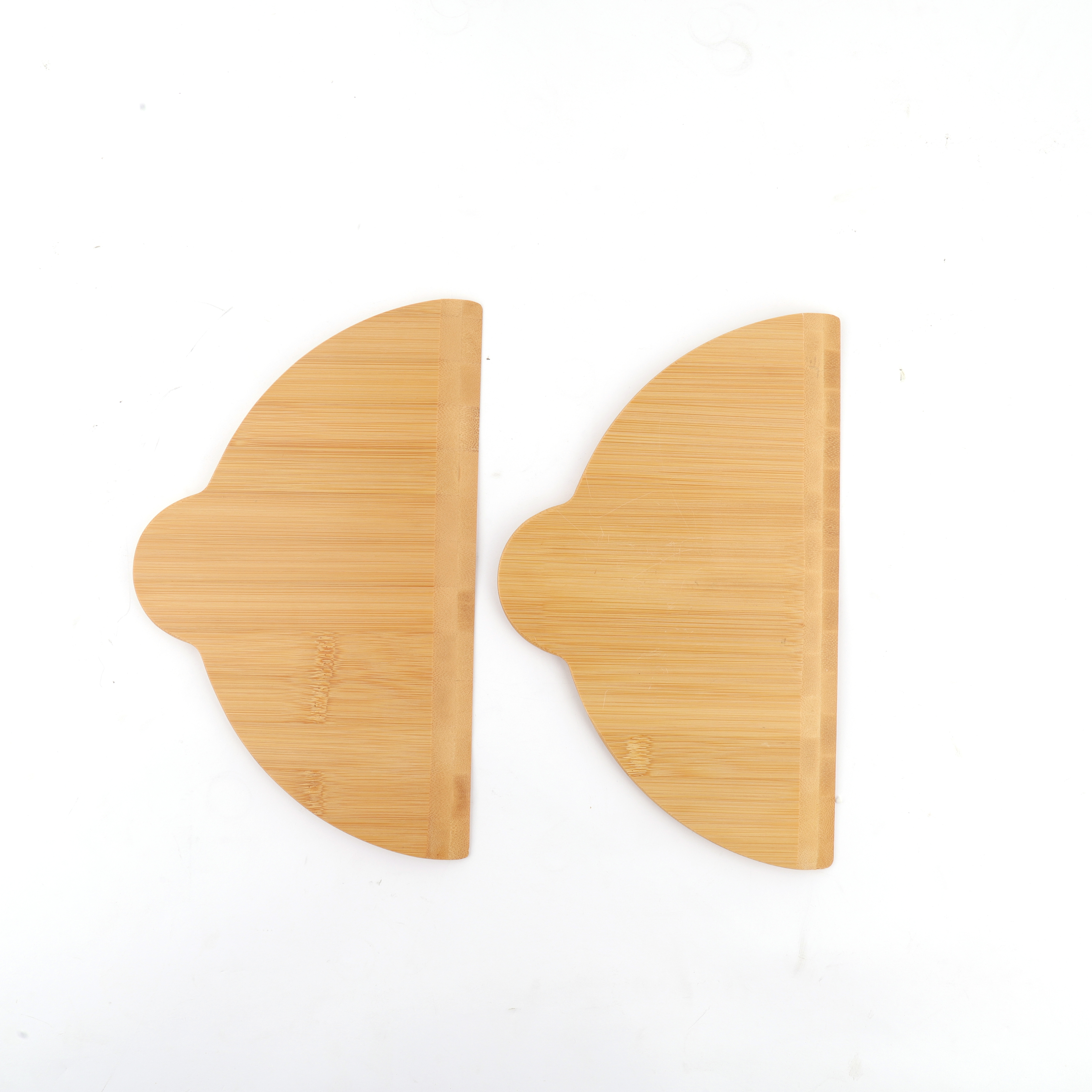 披萨竹铲披萨机配件烘焙工具圆形纯色木质拼盘披萨托盘出餐盘