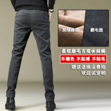 Мужские утепленные бархатные штаны для отдыха