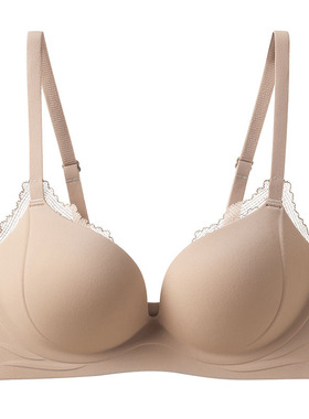 无痕提拉内衣裸感小胸聚拢显大软支撑收副乳防下垂文胸立体杯A85B