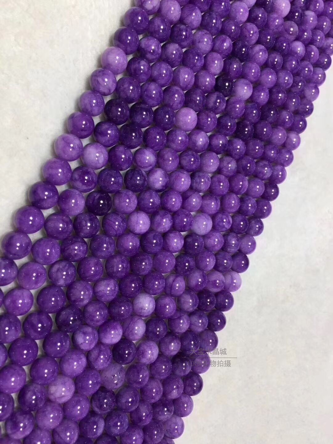 天然水晶舒俱来半成品手链散珠