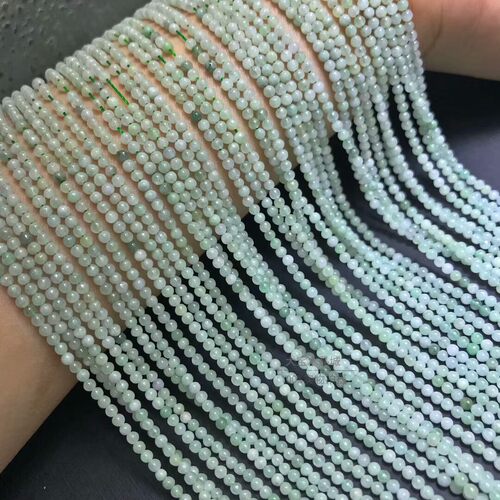 天然水头足锁骨链散珠