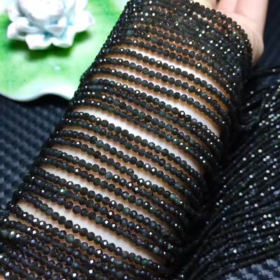 天然金曜石半成品项链礼物珠子