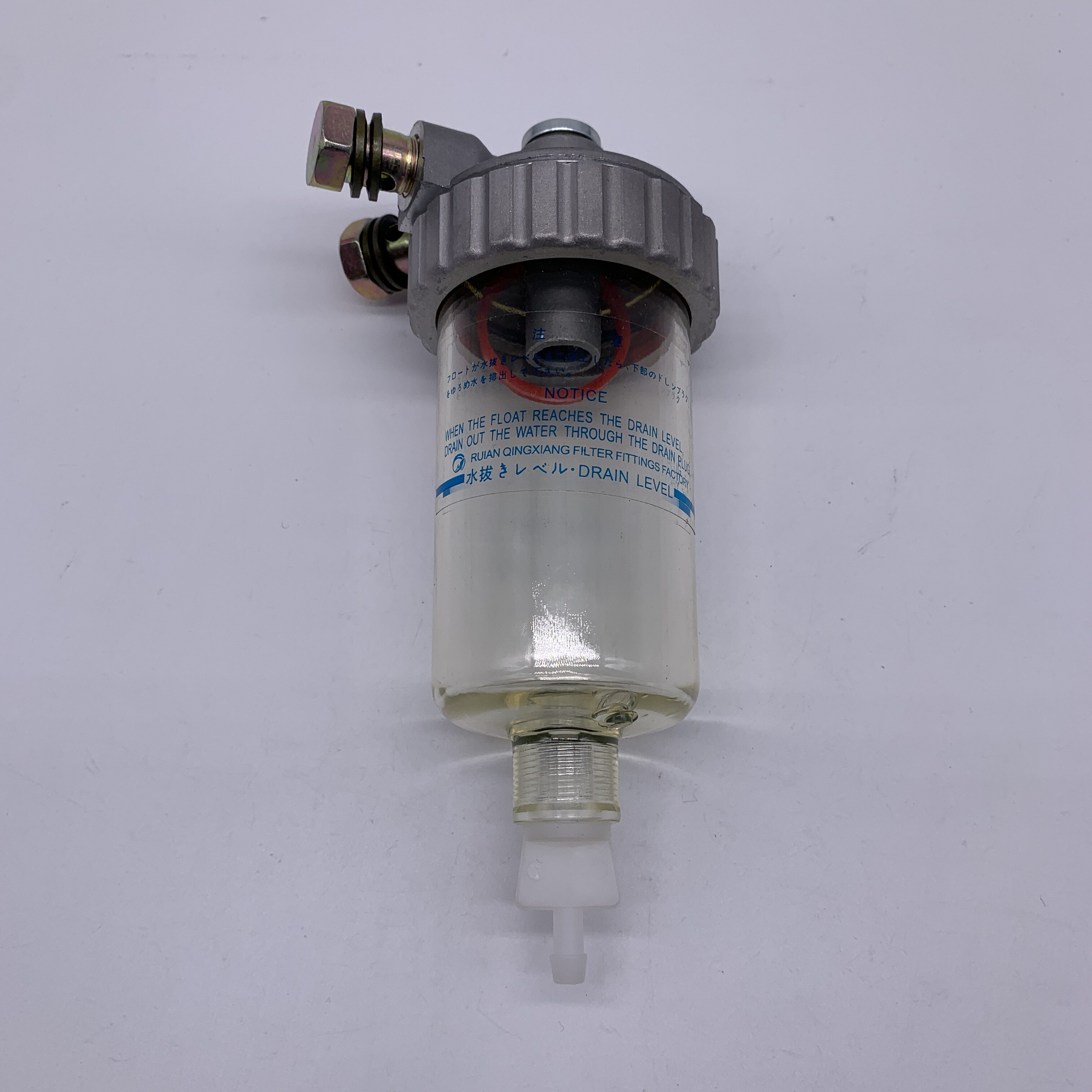 挖掘机配件 日立ZAX60 70 120 200油水分离器总成柴油滤芯放水杯
