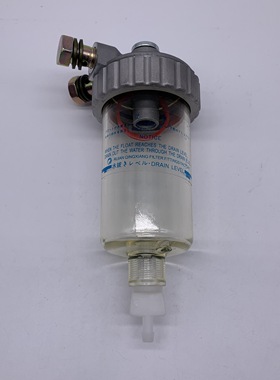 挖掘机配件 日立ZAX60 70 120 200油水分离器总成柴油滤芯放水杯