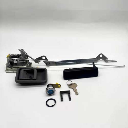 神钢SK200/210/230/250/260/350-6-6E-8驾驶室车门锁总成锁块外拉