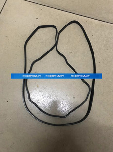 挖掘机日立200-5/-6 6BG1发动机气门室盖垫子胶条密封圈配件