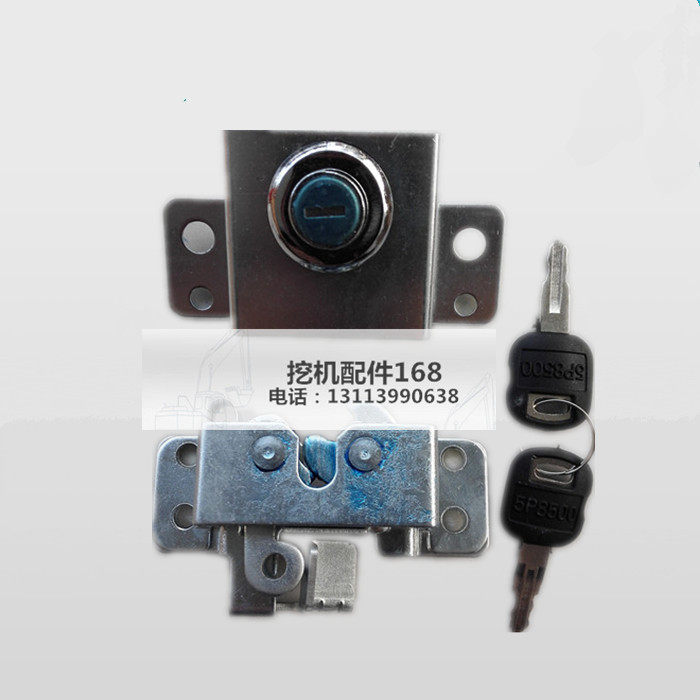 卡特320D 312D 323D 325D 336D E工具箱锁 挖掘机工具箱锁配件