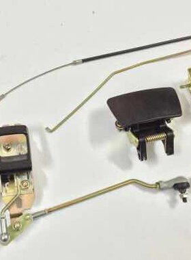 挖掘机配件 日立EX200-5EX120-5驾驶室门锁总成 锁块内拉手外拉手