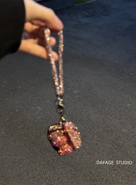 满钻粉闪钻蝴蝶结链条蓝牙耳机套Airpods4保护套pro适用苹果airpods3\1\2代