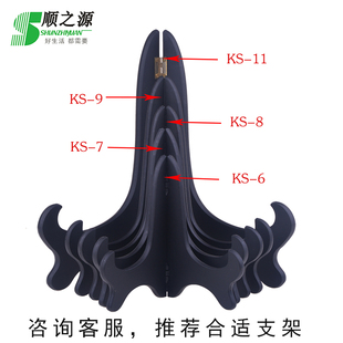 放普洱茶饼 架子瓷盘茶叶支架陶瓷盘子茶托架工艺品底座摆件支架