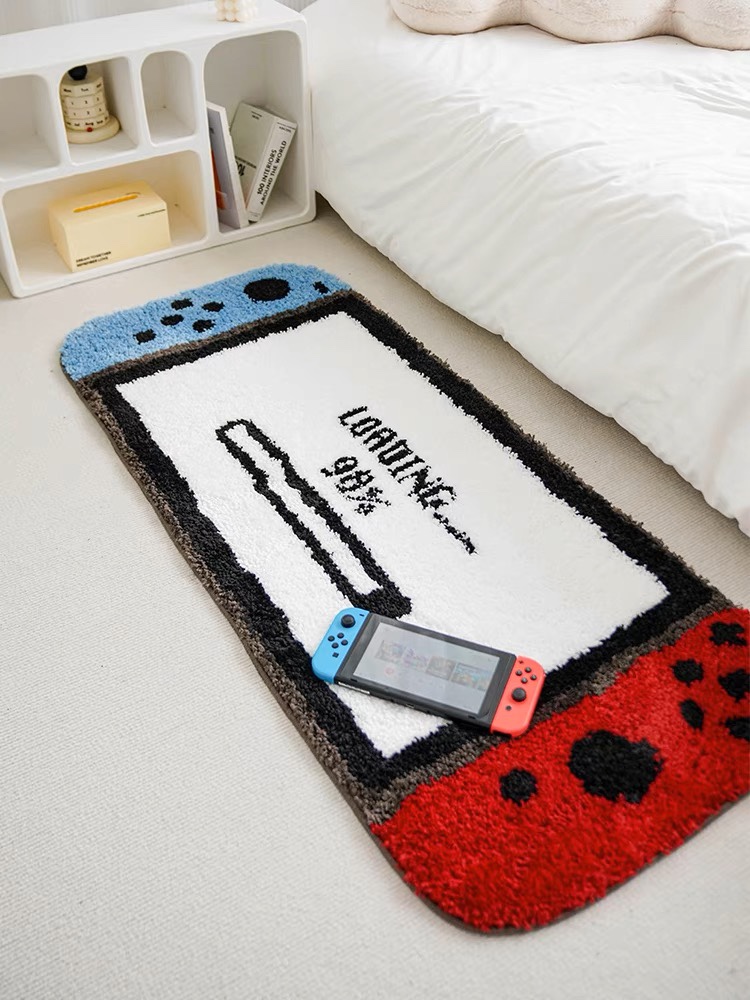 客厅地毯卧室床边毯沙发飘窗毯ins游戏机地毯脚垫沙发电竞房地垫