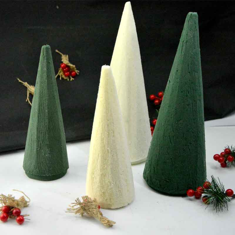 花泥新阳光锥形圣诞花泥