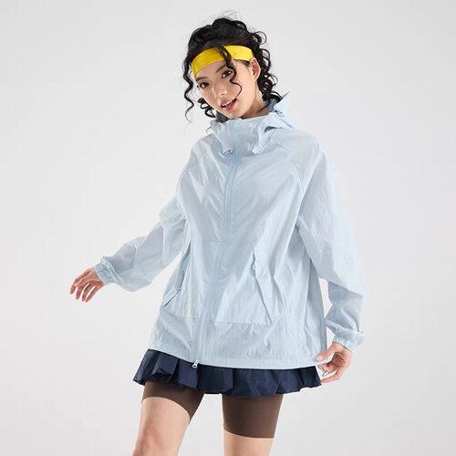 【PATA】锦纶防晒衣防紫外线冰丝感透气大帽檐大口袋男女同款适用