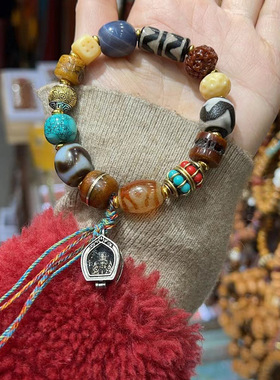 景区寺庙多宝文玩菩提天珠串珠财