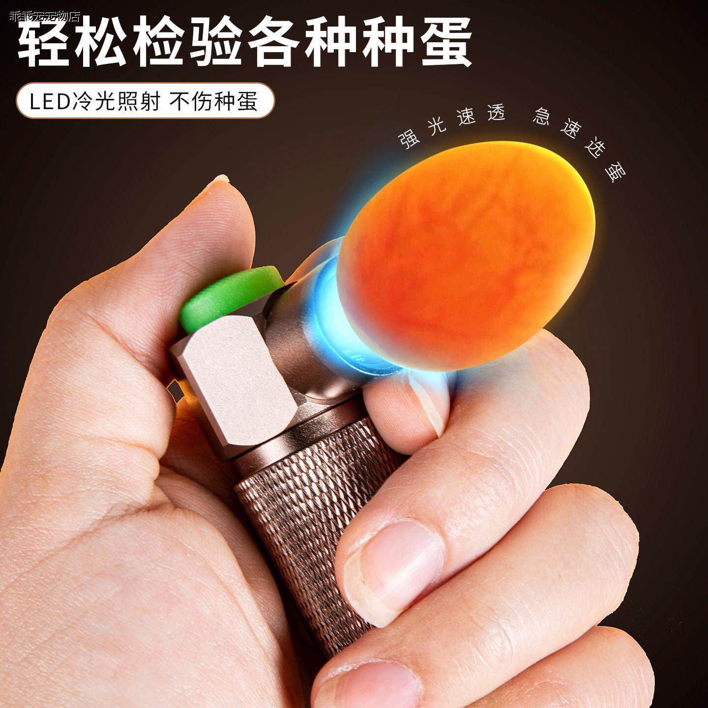 √鹦鹉照蛋器手电筒冷光