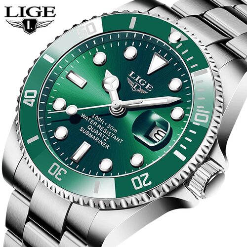 LIGE/利格LG10045时尚男士手表石英三针手表防水运动腕表电商跨境
