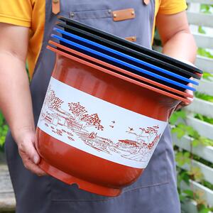 特大号加厚送托盘阳台仿陶瓷