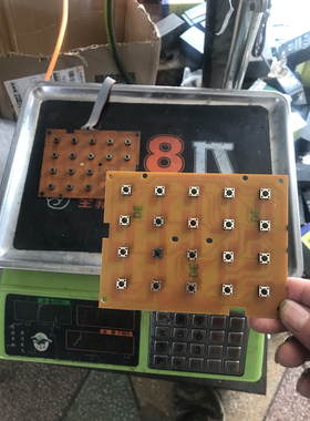 大红鹰原厂配件HY-823电子秤 按键板 20键 LT4678 按键板键盘