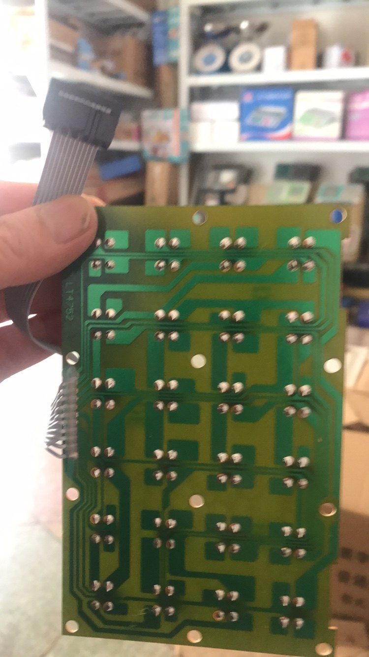 永祥凯士超衡9代30公斤台称按键板原厂配件988按键板钢键24键