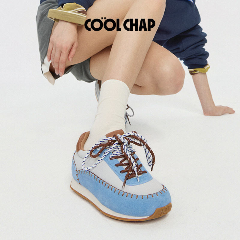 COOLCHAP欧包德训鞋女款秋季新款厚底运动鞋子图片